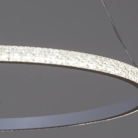 Подвесной светильник светодиодный с пультом Reluce 06315-3.9-01 WH (ночной режим, 220V, на тросе)