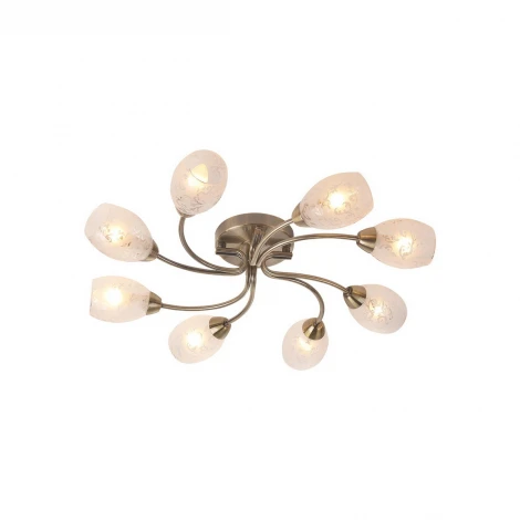Потолочная люстра IDLamp Carmina 201/8PF-Oldbronze