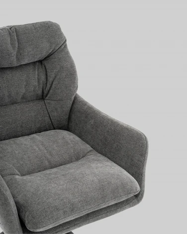 Стул Ральфио букле серый Stool Group арт.УТ000041571