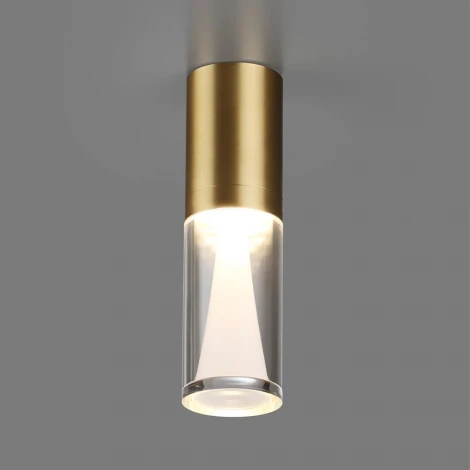 Потолочный светильник Odeon Light Defance 7144/4CL античная бронза/акрил/металл IP20 LED 4W 280Лм 3000K 180° 220V