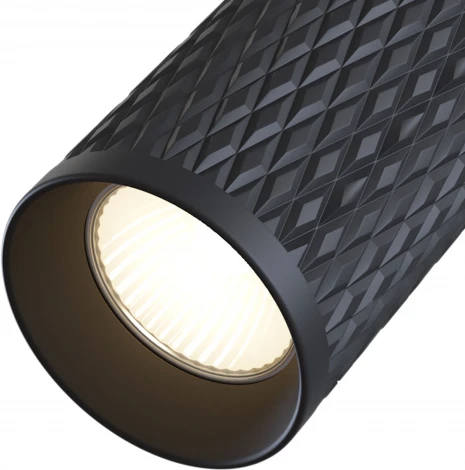 Потолочный светильник Focus Design GU10 1x50Вт Maytoni Technical C034CL-01B (220V, круглые)