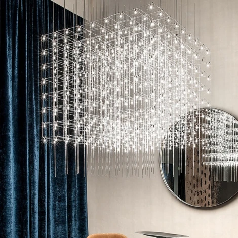 Подвесная люстра большая LED ODDRUN L120 ImperiumLoft Oddrun01 (231898-23)