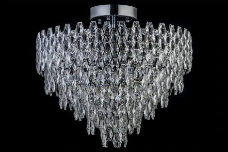 Потолочная люстра на штанге хрусталь Arti Lampadari Osoppo Osoppo E 1.5.60.100 N