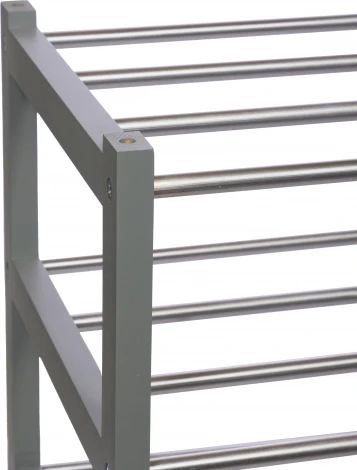 Комплект обувниц Атлас серый (2 шт) Mebelik арт.008710