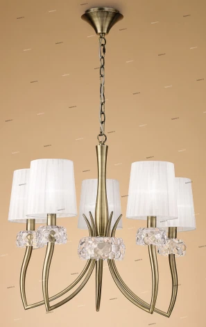 Подвесная люстра Mantra Loewe 4731 (220V, на цепи)