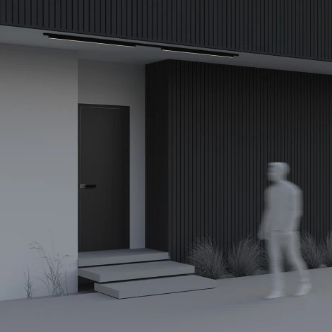 Уличный трековый светильник низковольтный LED 30W 48V Maytoni Basis O-TR02-1-S-30WB4K