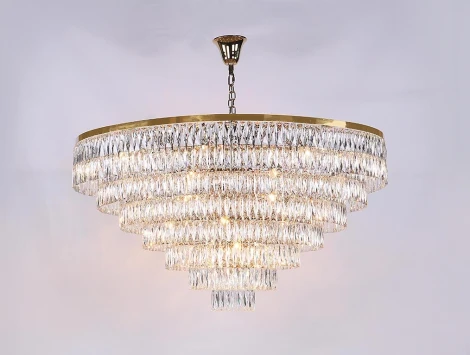 Подвесная люстра Newport 10120 10129+37/C gold