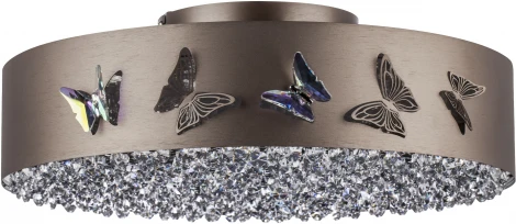 Потолочный светильник круглый Lightstar Faraone 701021 (LED, 220V, хрусталь, круглые)