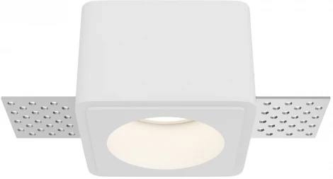 Встраиваемый светильник Maytoni Gyps Modern DL123-GU10-01-W