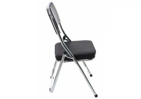 Обеденный стул на металлокаркасе Woodville Chair раскладной черный 11070