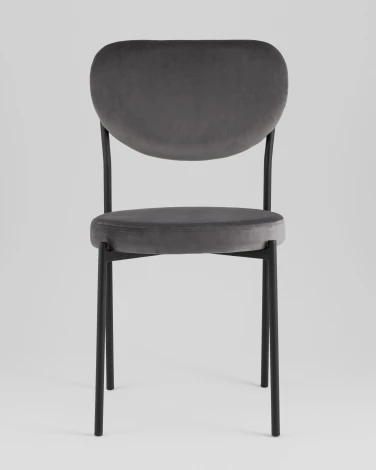 Стул обеденный Барбара велюр серый Stool Group арт.УТ000039436