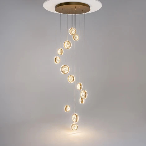 Подвесной светильник каскадный Maytoni Pharao MOD361PL-L58BS3K (LED, 220V, на проводе)