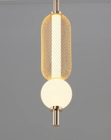 Подвесной светильник светодиодный Moderli Lattice V11255-PL (220V, на проводе)