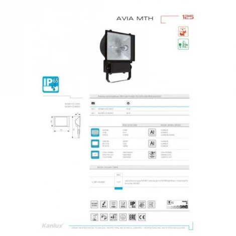 Прожектор уличный Avia Mth 4013