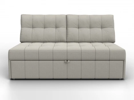 Диван прямой Лига-107 (140) (ЛДСП,Брус,Фанера,Рогожка/Бежевый) Лига Диванов 134901