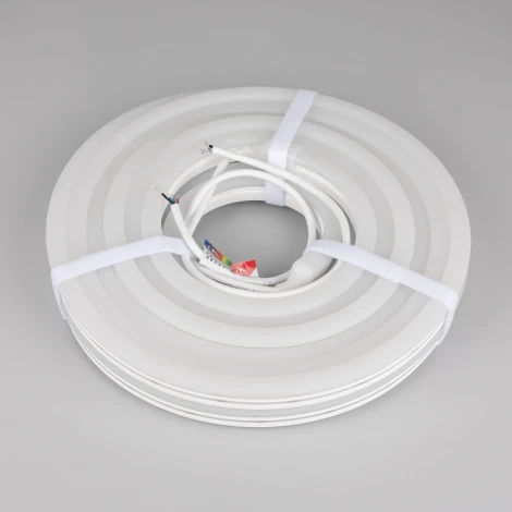 Светодиодная лента герметичная MOONLIGHT-PRO-SIDE-X360-12x24mm 24V RGB (12 W/m, IP68, 10m, wire x2) (Arlight, Вывод прямой) 055328