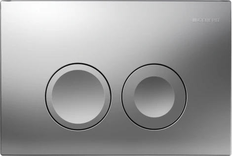 Кнопка смыва Geberit Delta 21 115.125.46.1 хром матовый