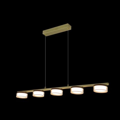 Подвесной светильник светодиодный с пультом iLedex Link 4778-90 MBK+SGD (220V, на проводе)