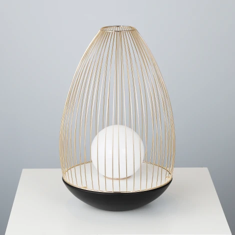 Настольная лампа Favourite Core 4241-1T (LED, 220V, шар, клетка)