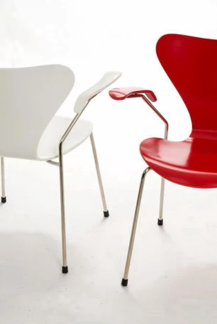 Стул S7 c подлокотниками Бежевый