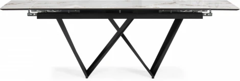 Керамический стол Бор 180 (Бор 180(240)х90х78 pandorai / черный) Woodville арт.588044