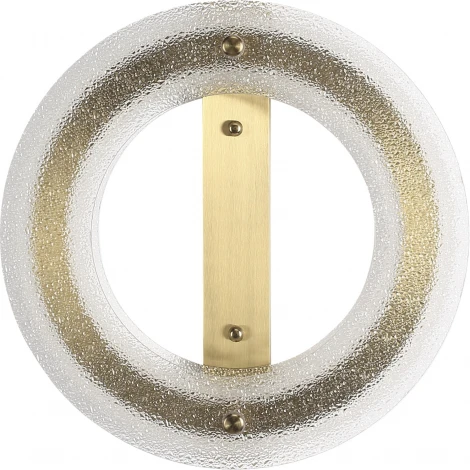 Потолочный светильник круглый ST Luce Fagy SL6245.202.01 золотистый/Прозрачный LED 1*30W 4000K (220V, круглые)