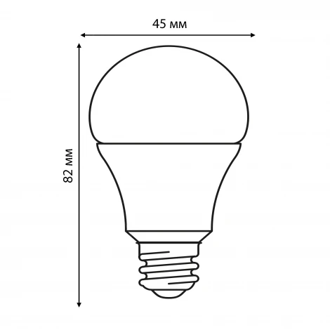 Лампа светодиодная, диммируемая, форма "шар", матовая, белый свет 4000K Volpe OPTIMA DIM LED-G45-6W/4000K/E27/FR/DIM/SLS