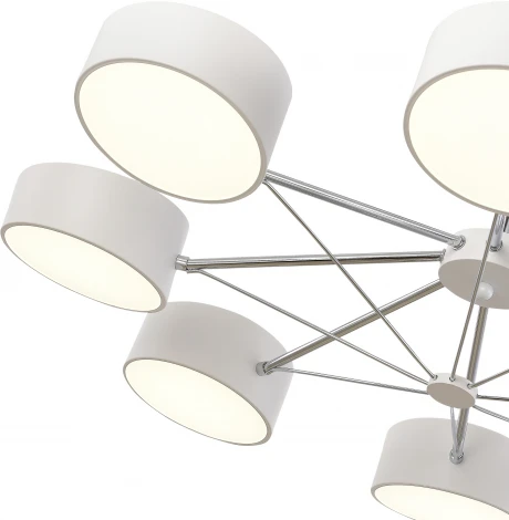 Потолочная люстра на штанге Valle SLE6005-502-08 Evoluce (LED, 220V, пульт управления)