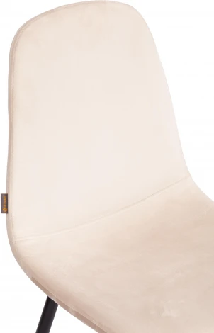Стул BREEZE (mod. JSC-58) / 2 шт. в упаковке Tetchair (Велюр,Металл /Бежевый) арт.24475