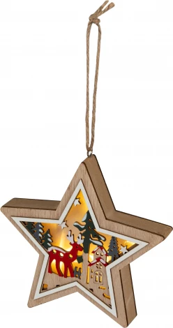 Световая фигура светодиодная на батарейках ЭРА ENGDS-4L