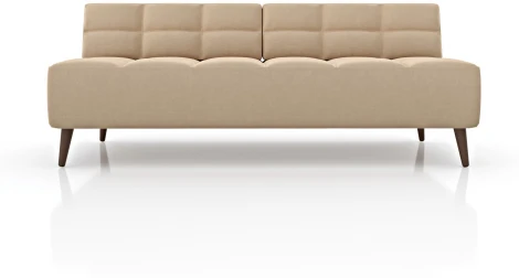 Диван Arsko Нельсон бежевый велюр