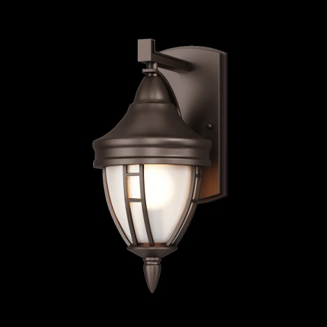 Настенный фонарь уличный Maytoni Rivoli O027WL-01B (220V, IP44)