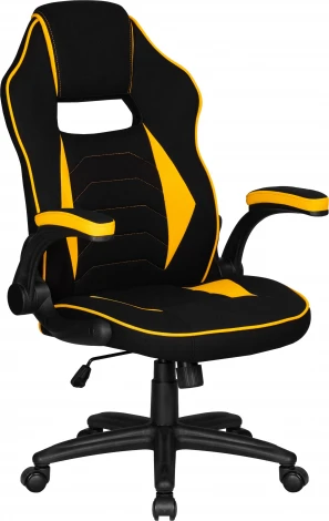 Кресло игровое DOBRIN RICK (черно-желтый)
