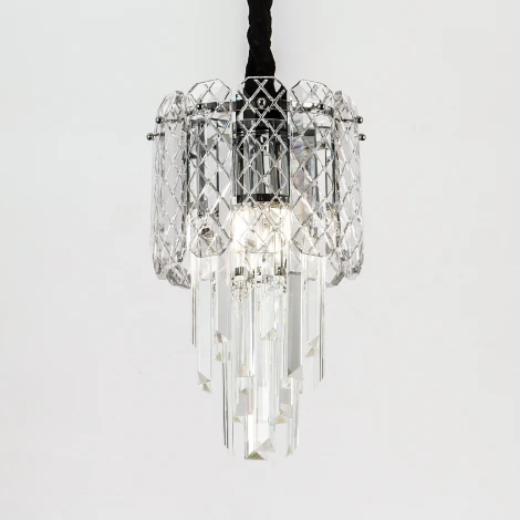 Подвесная люстра хрустальная Modelux MODELUX ML.20210.3 CR