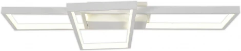 Потолочная люстра светодиодная Escada Escada Arcade 10254/3LED 91Вт металл/акрил, белый (регулировка яркости, 220V, пульт управления)