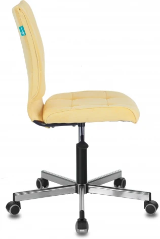 Кресло Бюрократ CH-330M/VELV74 желтый Velvet 74 крестовина металл Stool Group арт.УТ000003001