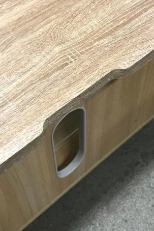 Тумба под телевизор PAOLI Provence 1500 Серый пикрит