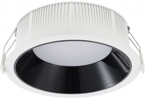 Встраиваемый светильник ST Luce ST755.438.18 Черный LED 1*18W (220V, круглые)