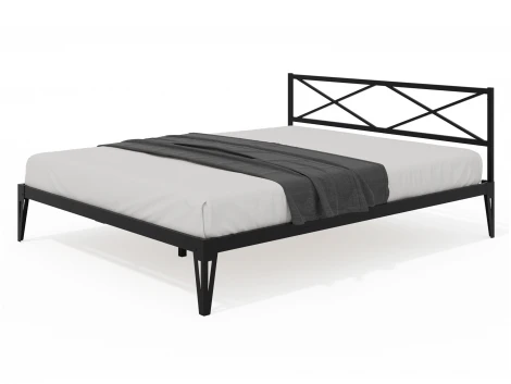 Кровать КМД 37 140 черный Форвард Тея 102176
