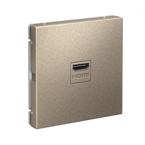 Розетка HDMI (шампань) Systeme Electric GAL000580