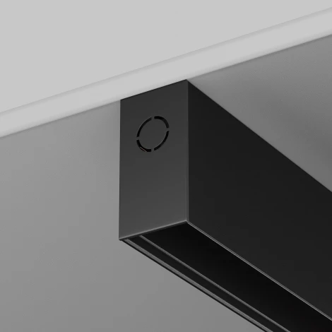 Заглушка торцевая 2шт Exility накладной черный (магнитный) Maytoni Technical TRA034EC-41B