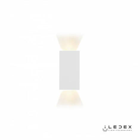 Настенный светильник iLedex Double ZD8160-12W WH (220V, куб)