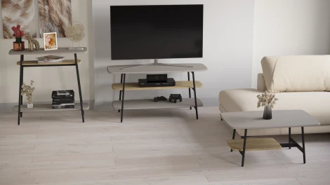 Тумба под ТВ Калифорния Юкон Капучино/дуб сонома 9557096302