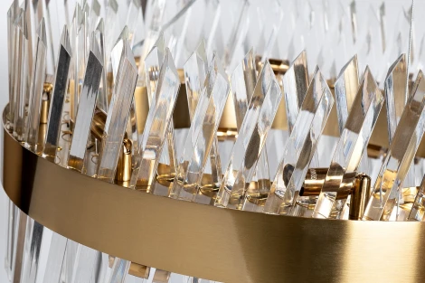 Подвесная люстра Garda Decor 92EL-YG18739G-14P (220V, на тросе)