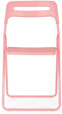 Пластиковый стул Woodville Fold складной pink 15484