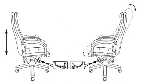 Кресло руководителя Бюрократ T-9927WALNUT черный кожа крестовина металл/дерево