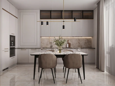 Потолочная люстра на штанге Freya Enzo FR5201PL-04B (220V)