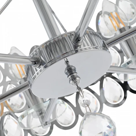 Потолочная люстра хрустальная на штанге Arte Milano Sorrento-1019 371019/6/50/490 CR (220V)