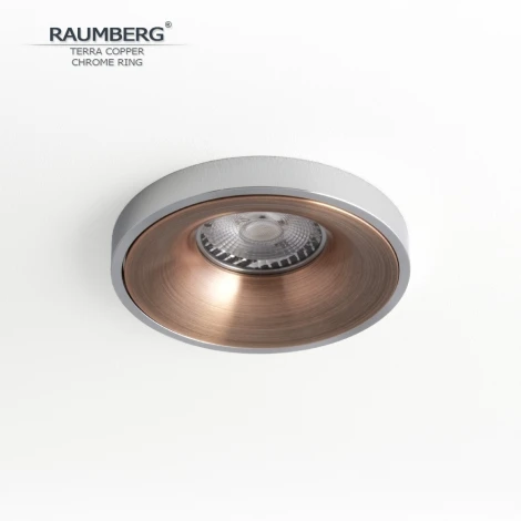 Встраиваемый светильник Raumberg TerraCopper\Ch Copper\Chrome