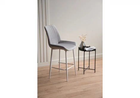 Барный стул Седа 360 светло-серый (zd 960) / белый np 632588